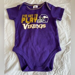Minnesota Vikings Baby Onesie 0-3 months
